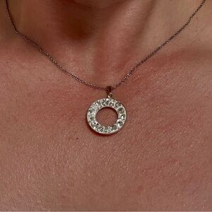 Elegant Necklace with Swarovski Crystal Pendant